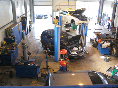 Werkshalle Werkshalle